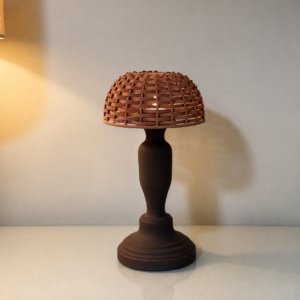 ChatGPT Image Aug 9, 2026, 09_11_38 AM Rustic Woven Table Lamp with Wooden Finish